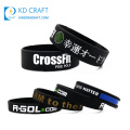 Factory direct sale custom eco friendly logo printing rubber usb flash drive wristband for sale